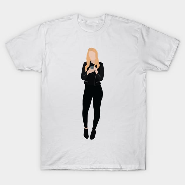 the good place bad janet illustration T-Shirt by WorkingOnIt